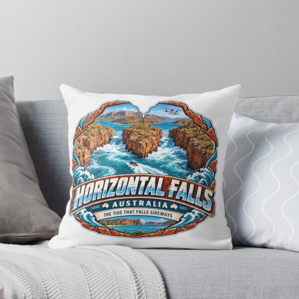 Item preview, Horizontal Falls Australia The Tide That Falls Sideways Unique Natural Wonder Travel Destination designed and sold by Simsimah26Parks.