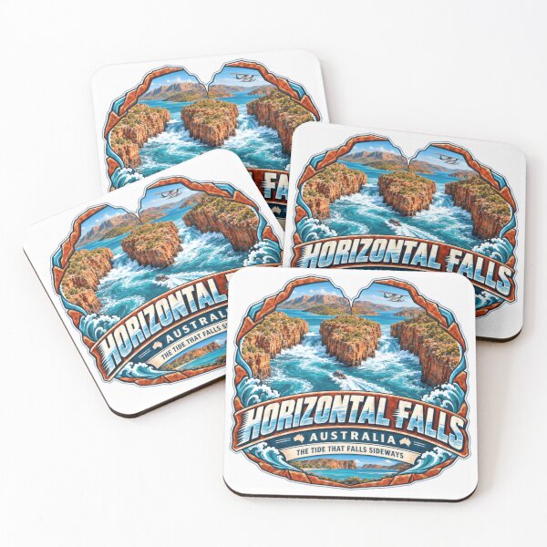 Item preview, Horizontal Falls Australia The Tide That Falls Sideways Unique Natural Wonder Travel Destination designed and sold by Simsimah26Parks.