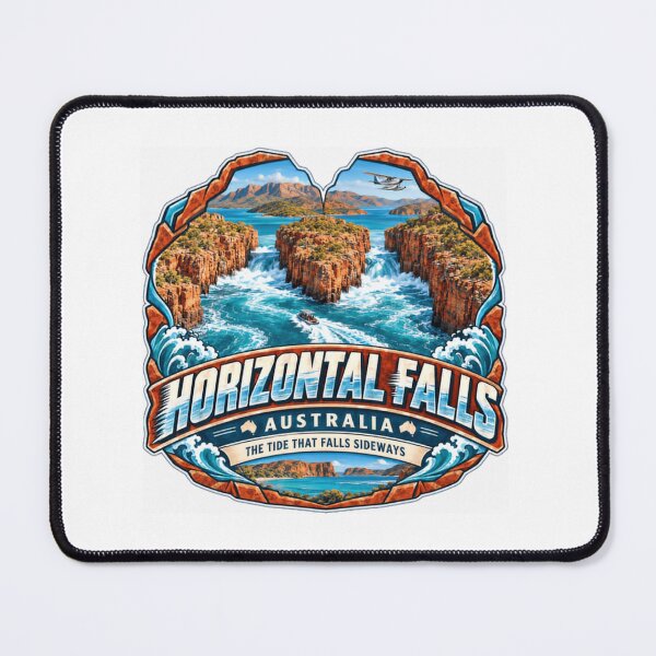 Item preview, Horizontal Falls Australia The Tide That Falls Sideways Unique Natural Wonder Travel Destination designed and sold by Simsimah26Parks.