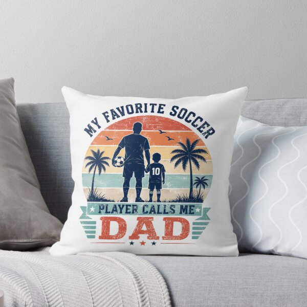 Item preview, My Favorite Soccer Player Calls Me Dad Soccer Dad Father designed and sold by JonesFlora2025.