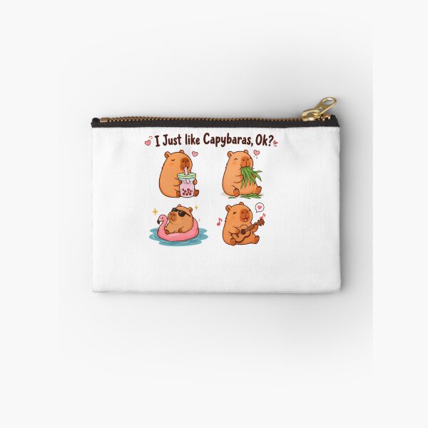 Item preview, I Just Like Capybaras Ok Capybara Animal Lover Fan designed and sold by JonesFlora2025.