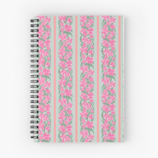Item preview, oleander stripe - toxic summer - mint orange designed and sold by Stephanie Fiona Design.