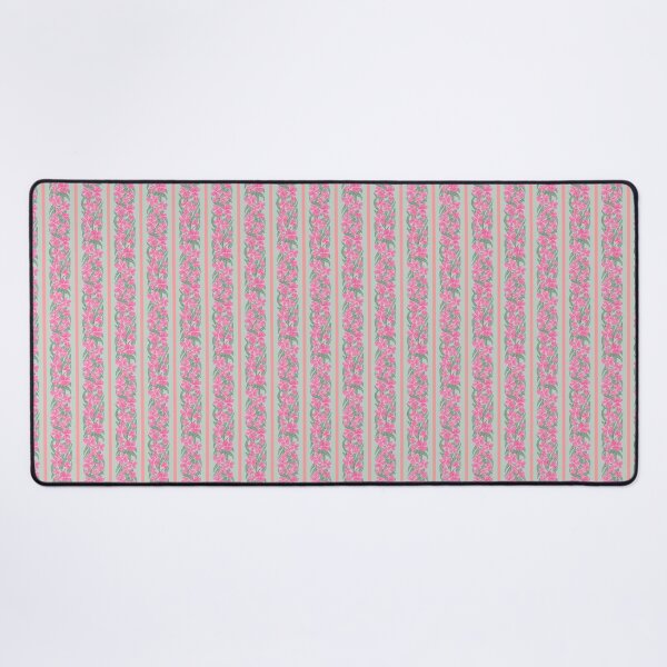 Item preview, oleander stripe - toxic summer - mint orange designed and sold by Stephanie Fiona Design.