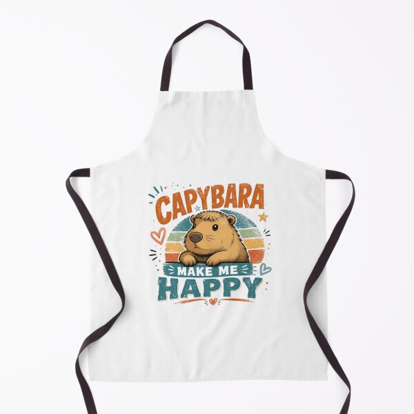 Item preview, Capybara Make Me Happy Capybara Lover Animal Fan designed and sold by SkeletonsDanger.