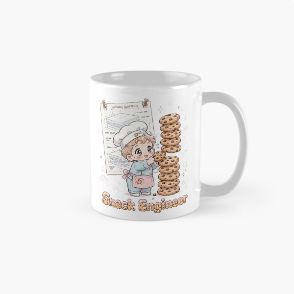 Item preview, Snack Engineer | Cute Retro 90s Anime Baby Boy Chef designed and sold by Tak-Treasures.