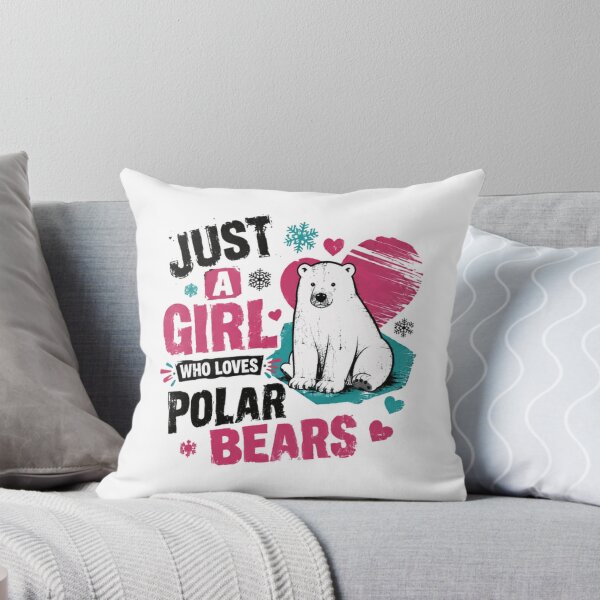 Item preview, Just A Girl Who Loves Polar Bears Animal Lover Wildlife Enthusiast designed and sold by HumansStuck12.