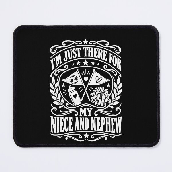 Item preview, I’m Just Here for My Niece and Nephew Funny Aunt Uncle Family Gift designed and sold by THREE LITTLE BEANS.