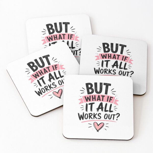 Item preview, But What If It All Works Out? Positive Thinking Optimism Motivation Mental Health Self Care designed and sold by HumansStuck12.