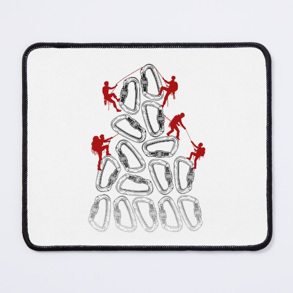 Item preview, Mountain Climbing Rock Climber Carabiner Peak Climbers designed and sold by GrandeDuc.