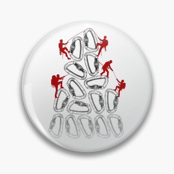 Item preview, Mountain Climbing Rock Climber Carabiner Peak Climbers designed and sold by GrandeDuc.