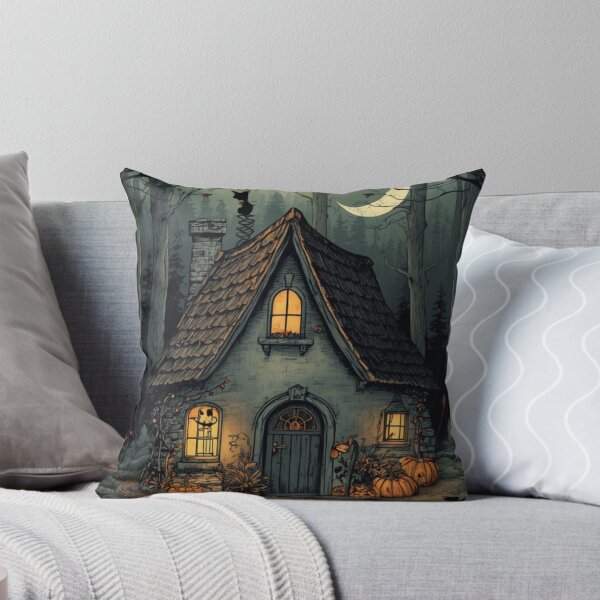 Item preview, Moonlit Witch Cottage Cottagecore designed and sold by ChicTrendz.