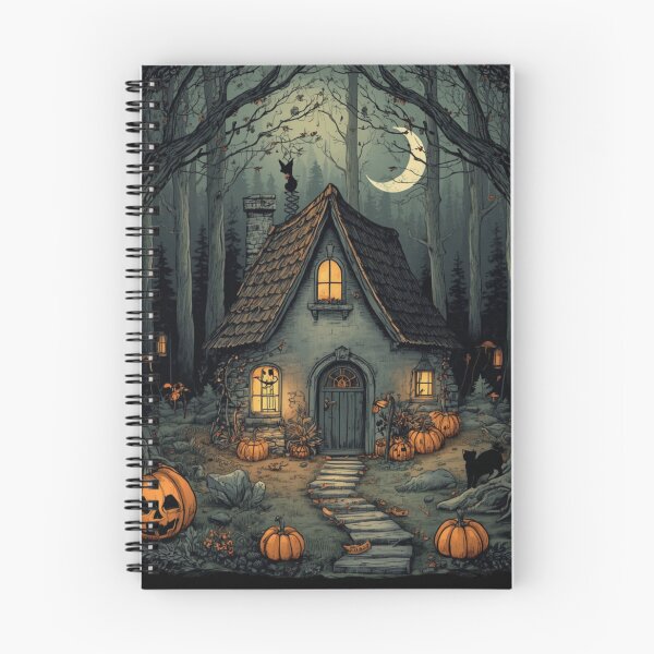 Item preview, Moonlit Witch Cottage Cottagecore designed and sold by ChicTrendz.