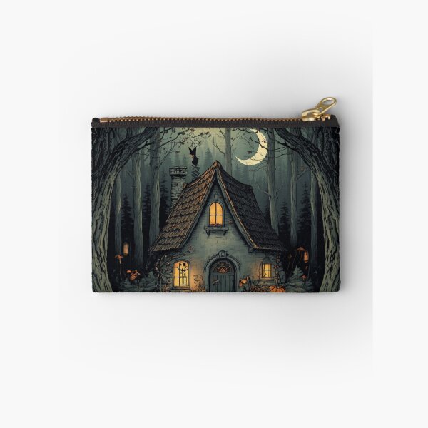 Item preview, Moonlit Witch Cottage Cottagecore designed and sold by ChicTrendz.