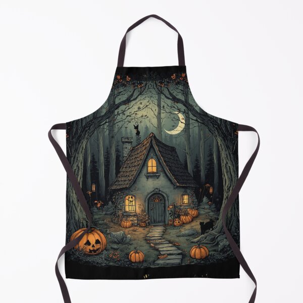 Item preview, Moonlit Witch Cottage Cottagecore designed and sold by ChicTrendz.