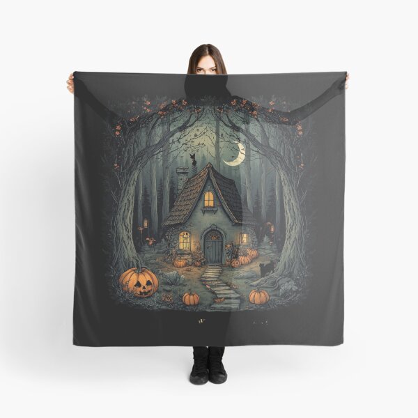 Item preview, Moonlit Witch Cottage Cottagecore designed and sold by ChicTrendz.
