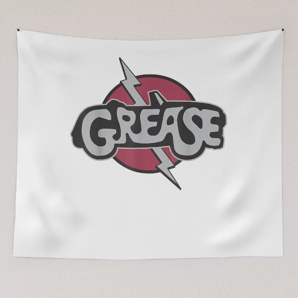 Item preview, Greases Title Logo Patchs Retro designed and sold by KathrinEgger.