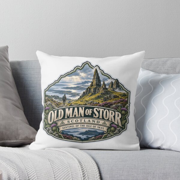 Item preview, Old Man Of Storr Scotland Sentinel Of The Isle Of Skye Scottish Landmark Hiker Travel designed and sold by Simsimah26Parks.