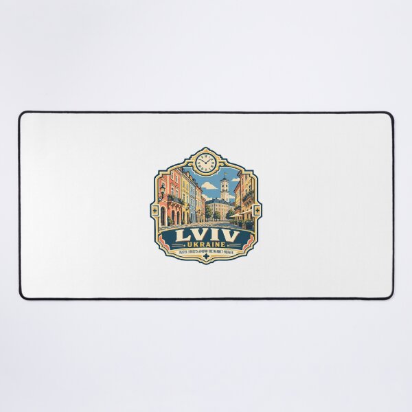 Item preview, Lviv Ukraine Pastel Streets Around The Market Square Travel Souvenir designed and sold by Star3NowForMe.