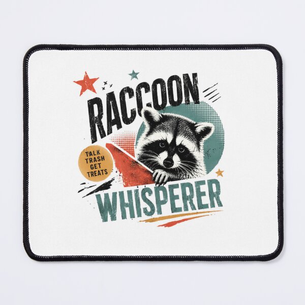 Item preview, Raccoon Whisperer Talk Trash Get Treats Animal Wildlife Lover designed and sold by SkeletonsDanger.