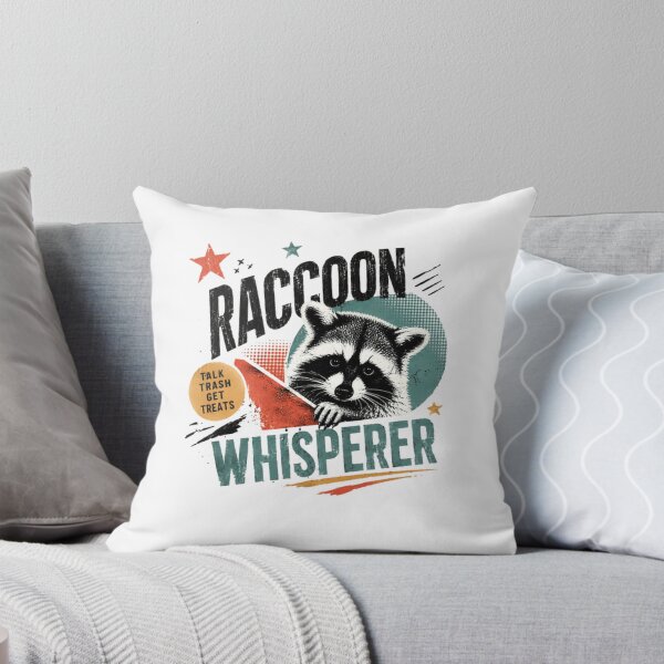 Item preview, Raccoon Whisperer Talk Trash Get Treats Animal Wildlife Lover designed and sold by SkeletonsDanger.