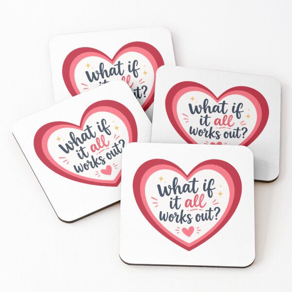 Item preview, What If It All Works Out? Positive Mindset Inspirational Motivation designed and sold by HumansStuck12.