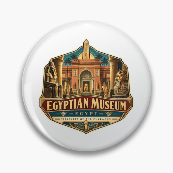 Item preview, Egyptian Museum Egypt Treasures Of The Pharaohs Ancient History Egyptology Travel designed and sold by Star3NowForMe.