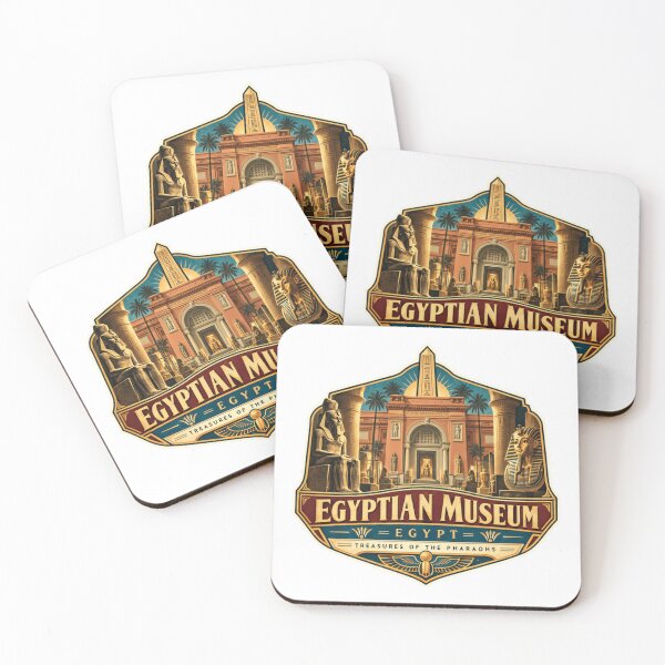Item preview, Egyptian Museum Egypt Treasures Of The Pharaohs Ancient History Egyptology Travel designed and sold by Star3NowForMe.