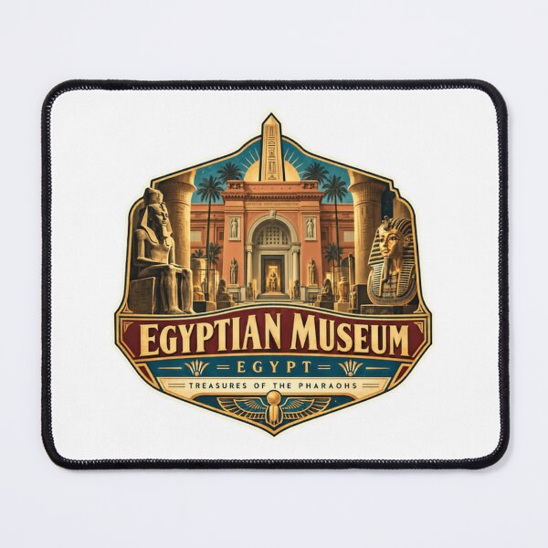 Item preview, Egyptian Museum Egypt Treasures Of The Pharaohs Ancient History Egyptology Travel designed and sold by Star3NowForMe.