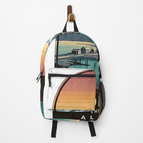 Item preview, Homer Alaska Spit Vintage Travel Badge Sticker designed and sold by DetourDgn.
