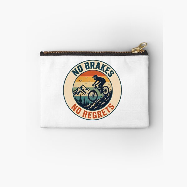 Item preview, No Brakes No Regrets Mountain Biking Cyclist Adventure designed and sold by JonesFlora2025.