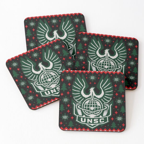 Item preview, UNSC Christmas Sweater designed and sold by Gabriela Mihai.