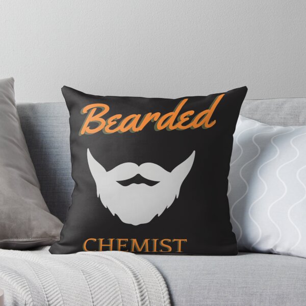 Item preview, Bearded Chemist Illustration - Science Enthusiast Artwork with Beard Design designed and sold by RYUDOKA.