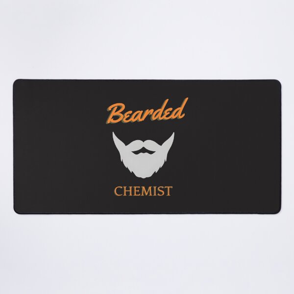 Item preview, Bearded Chemist Illustration - Science Enthusiast Artwork with Beard Design designed and sold by RYUDOKA.