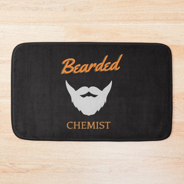 Item preview, Bearded Chemist Illustration - Science Enthusiast Artwork with Beard Design designed and sold by RYUDOKA.