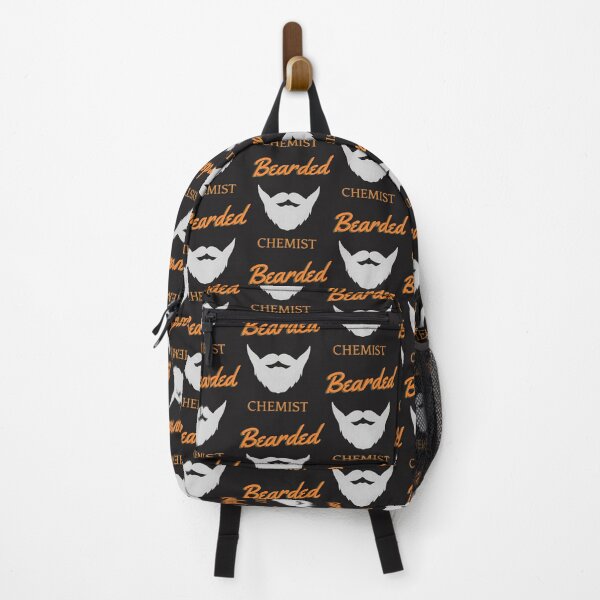 Item preview, Bearded Chemist Illustration - Science Enthusiast Artwork with Beard Design designed and sold by RYUDOKA.