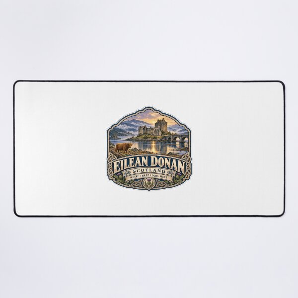 Item preview, Eilean Donan Scotland Where Three Lochs Meet Scottish Travel Castle Landmark designed and sold by Star3NowForMe.