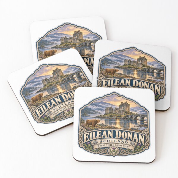 Item preview, Eilean Donan Scotland Where Three Lochs Meet Scottish Travel Castle Landmark designed and sold by Star3NowForMe.