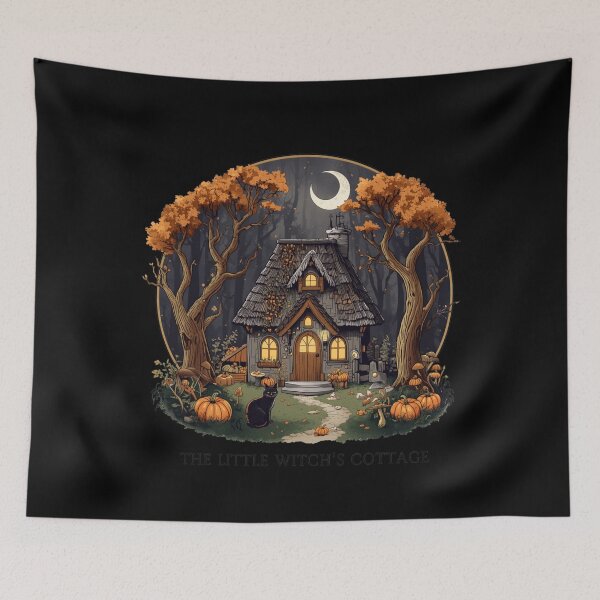 Item preview, Dark Forest Witch Cottage designed and sold by ChicTrendz.