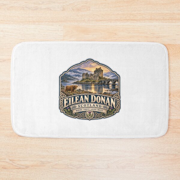 Item preview, Eilean Donan Scotland Where Three Lochs Meet Scottish Travel Castle Landmark designed and sold by Star3NowForMe.