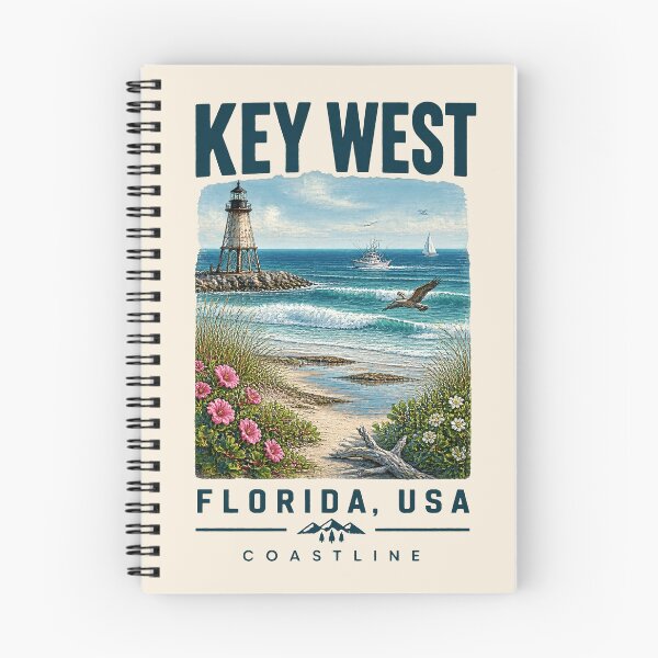 Item preview, Key West, Florida, USA [Vintage Illustration] designed and sold by elektronen.