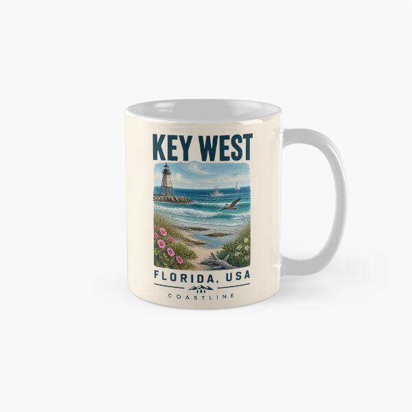 Item preview, Key West, Florida, USA [Vintage Illustration] designed and sold by elektronen.