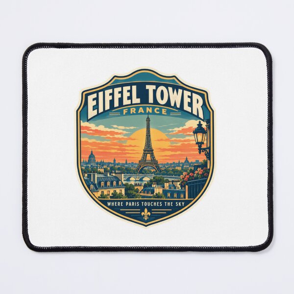 Item preview, Eiffel Tower France Where Paris Touches The Sky Travel Souvenir European Landmark designed and sold by Simsimah26Parks.