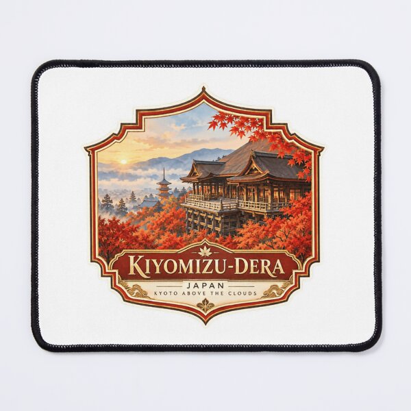 Item preview, Kiyomizu-Dera Japan Kyoto Above The Clouds Japanese Temple Travel Souvenir designed and sold by Star3NowForMe.