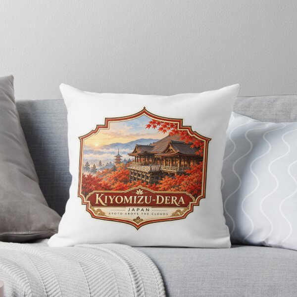 Item preview, Kiyomizu-Dera Japan Kyoto Above The Clouds Japanese Temple Travel Souvenir designed and sold by Star3NowForMe.