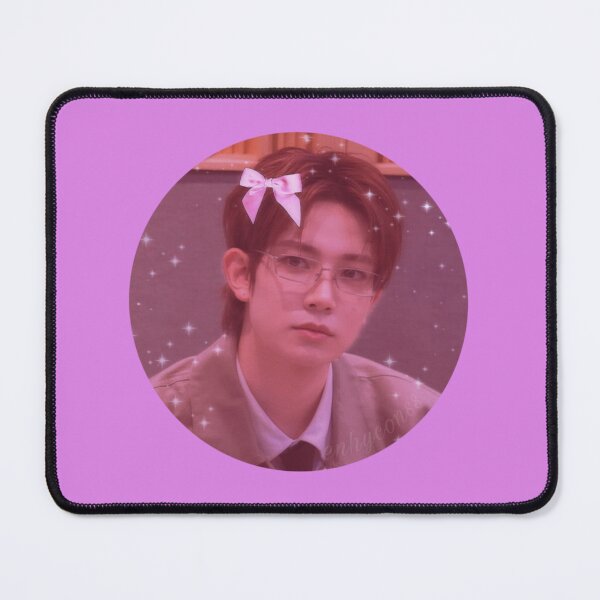 Item preview, HEESEUNG Pink ribbon- Big icon Pink version designed and sold by Enhyconss.
