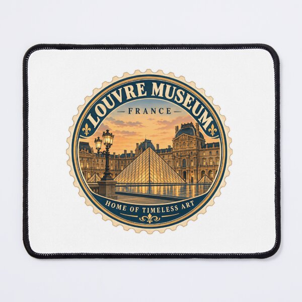 Item preview, Louvre Museum France Home Of Timeless Art Paris Souvenir Traveler Museum designed and sold by Simsimah26Parks.