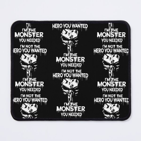 Item preview, I'M Not The Hero You Wanted I'M The Monster Skulls designed and sold by serialcarachts.