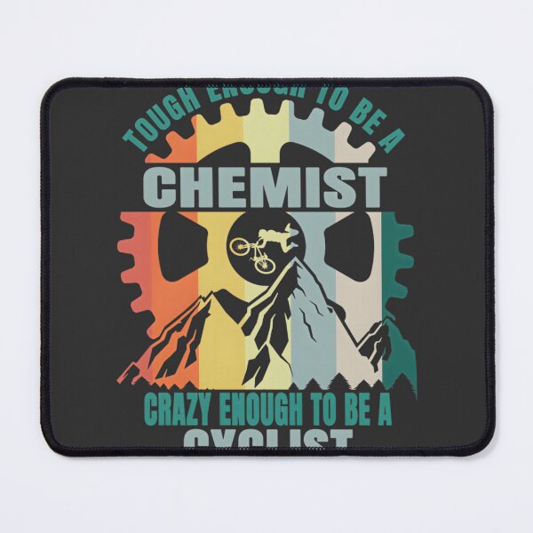 Item preview, Chemist Cyclist Design - Science and Cycling Enthusiast Artwork designed and sold by RYUDOKA.