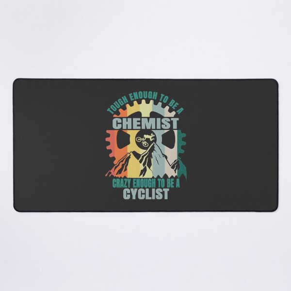 Item preview, Chemist Cyclist Design - Science and Cycling Enthusiast Artwork designed and sold by RYUDOKA.