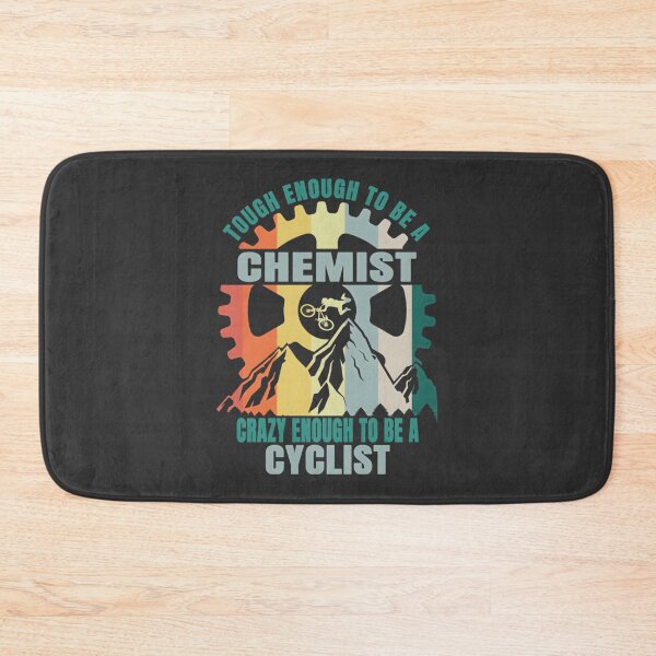 Item preview, Chemist Cyclist Design - Science and Cycling Enthusiast Artwork designed and sold by RYUDOKA.